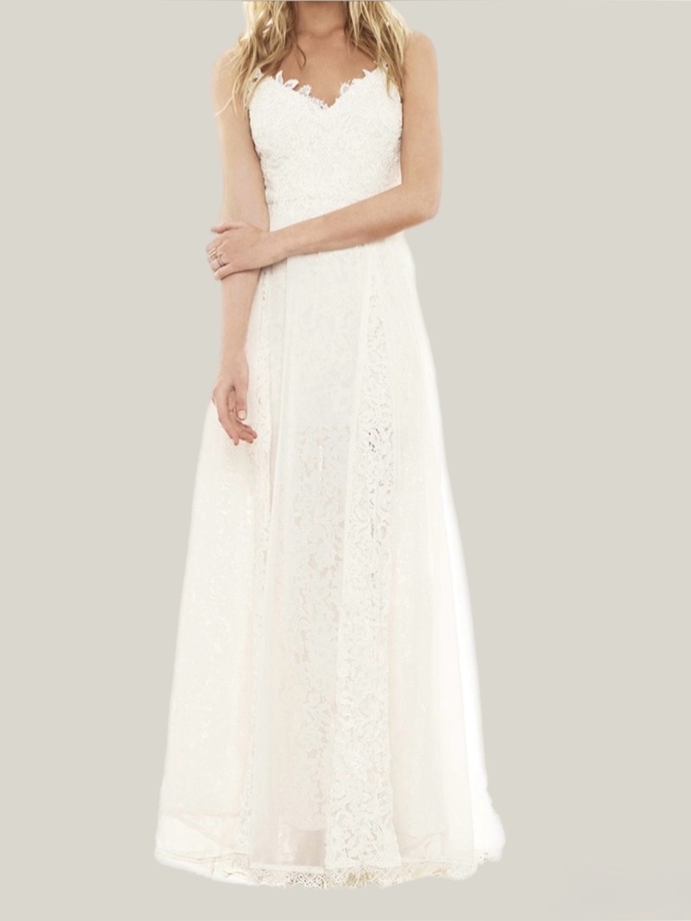 NWT Revolve Heartloom Belle Sandra Bridal Gown Size Small